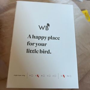 Wildbird ring sling NEW never used